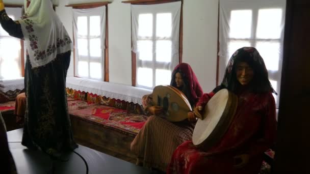 Maquette du village turc traditionnel — Video