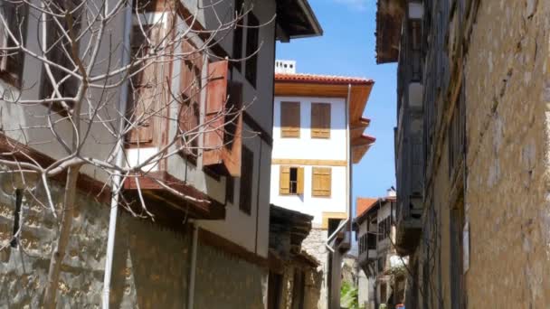 Село Сафранболу в Турции — стоковое видео