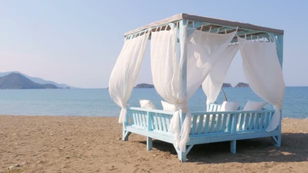 Majestic summer beach in Fethiye — Stock Video