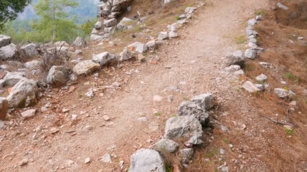 Lycian carretera en Turquía — Vídeos de Stock