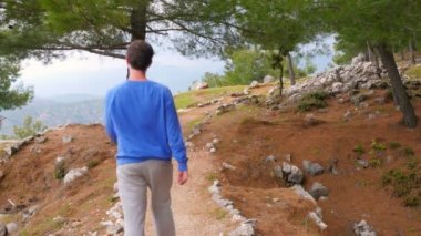 Tarihi Likya yolu yürüyüş turizm