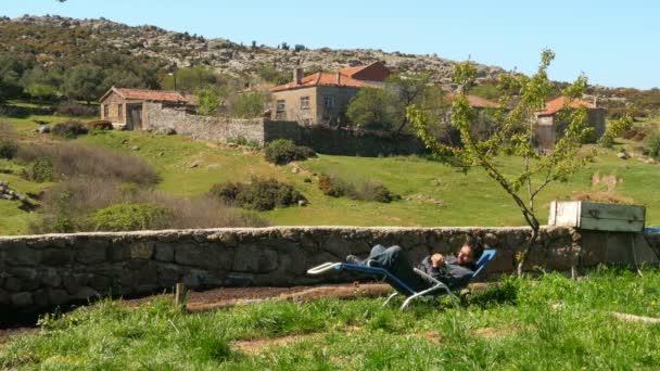 Maisons traditionnelles en pierre en Turquie — Video