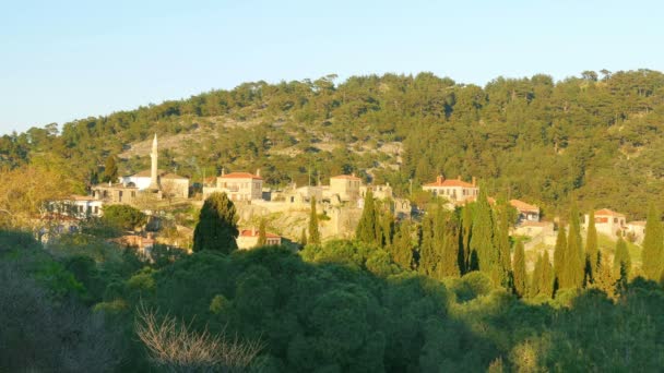 Maisons traditionnelles en pierre en Turquie — Video