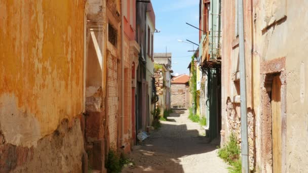 Maisons traditionnelles turques à Ayvalik — Video