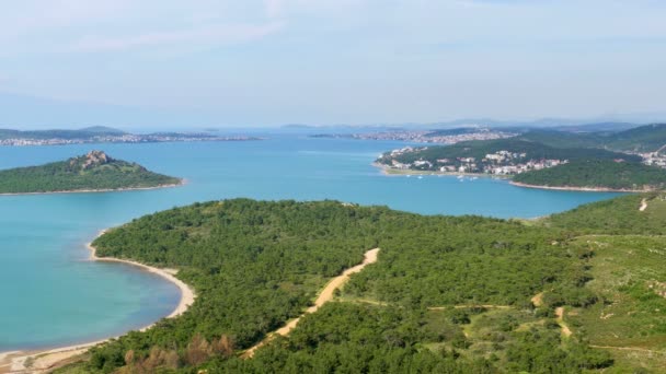 Οριζόντια προβολή του πίνακα διάβολοι — Αρχείο Βίντεο