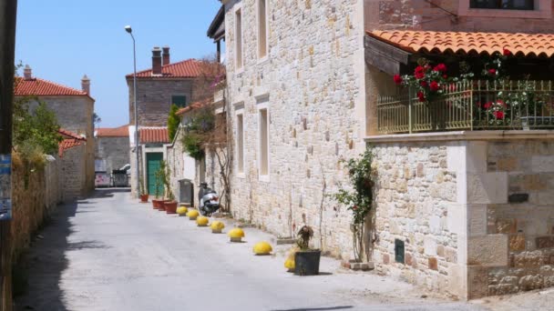 Casas turcas tradicionales — Vídeo de stock