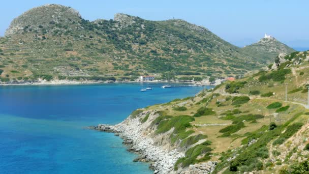 터키에서 장엄한 청록색 해변 — 비디오