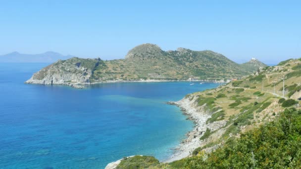 Majestätischer türkisfarbener Strand in der Türkei — Stockvideo