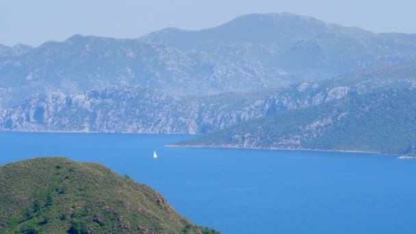 Destino de viaje de verano en Turquía — Vídeo de stock