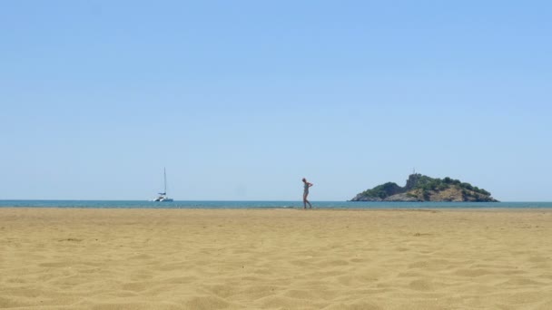 Playa de tortugas Iztuzu — Vídeo de stock