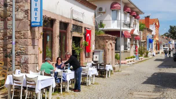 Casas turcas tradicionais — Vídeo de Stock