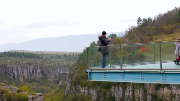 Incekaya Canyon in der Türkei — Stockvideo