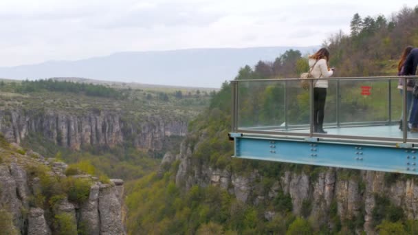 Incekaya Canyon in Turkey — Stock Video