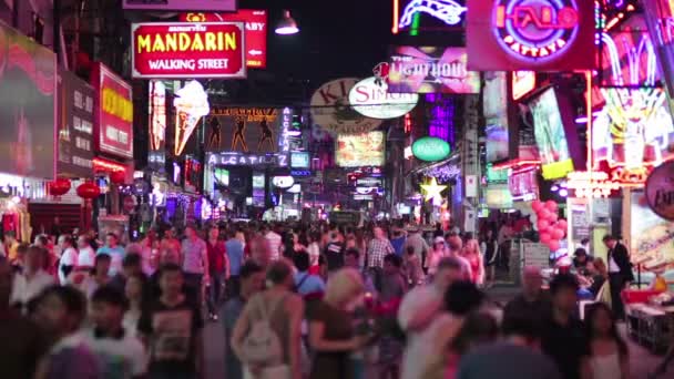 Nightlife with prostitution — Stock Video