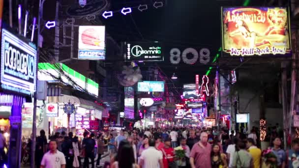 Nightlife with prostitution — Stock Video