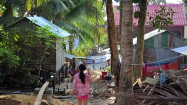 Kamboçyalı Köyü kırsal yaşam