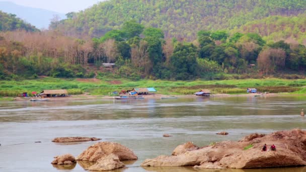 Mekong Nehri — Stok video