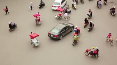 deli motosiklet trafikleri timelapse