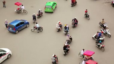 deli motosiklet trafikleri timelapse