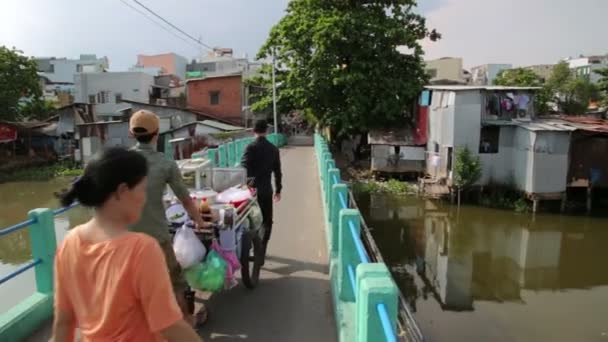 Barrios urbanos — Vídeos de Stock