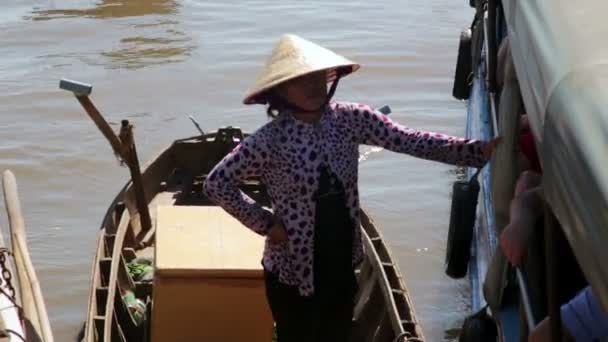 Floating Market — Stockvideo