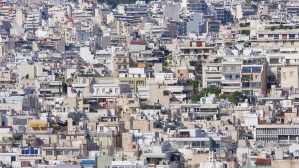 Appartements d'Athènes Paysage Urbain — Video