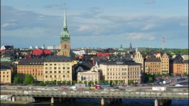 Güzel Stockholm görünümü