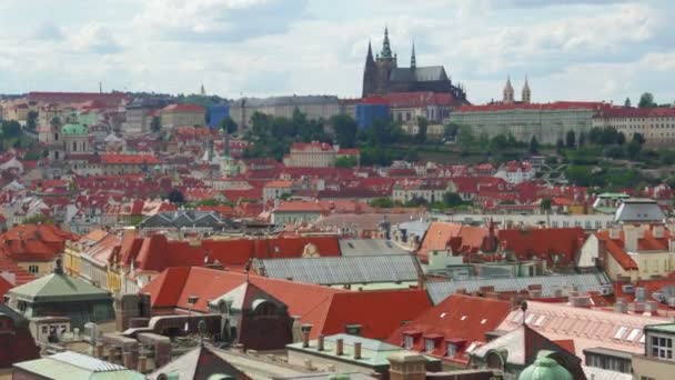 Prague praça da cidade velha — Vídeo de Stock
