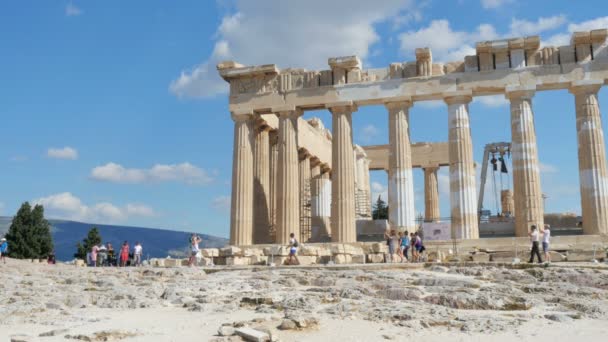 아테네에 있는 고 대 아크로폴리스 — 비디오