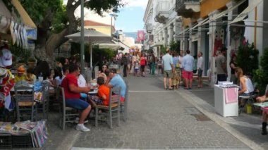 İnsanlar sokak Cafe