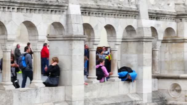 Bastion des pêcheurs à Budapest — Video