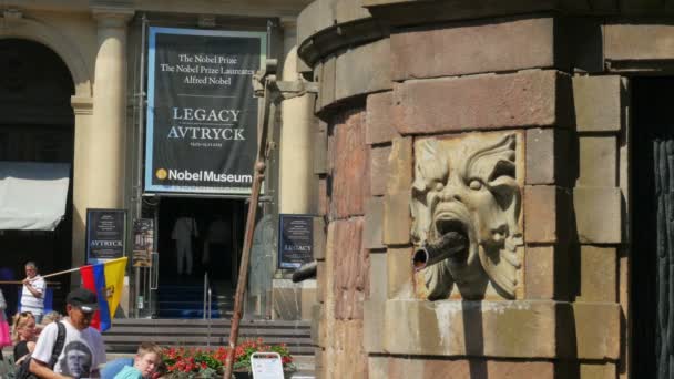 Museo del Premio Nobel — Vídeo de stock