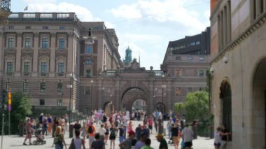 eski bir şehir Stockholm