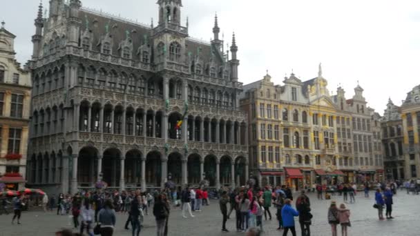 Brüksel'deki büyük yer — Stok video