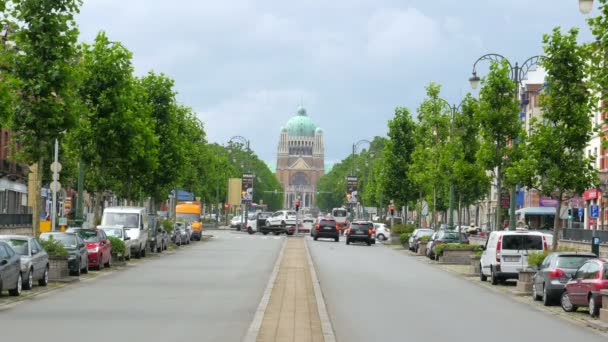 Basilica sacred heart — Stok video