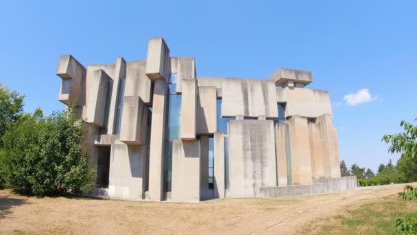 Igreja de Wotruba em Viena — Vídeo de Stock