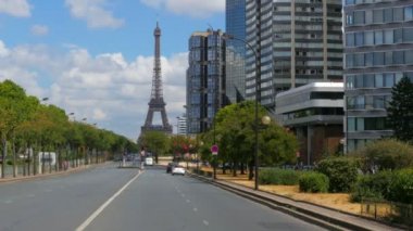 Paris cityscape Eyfel Kulesi ile