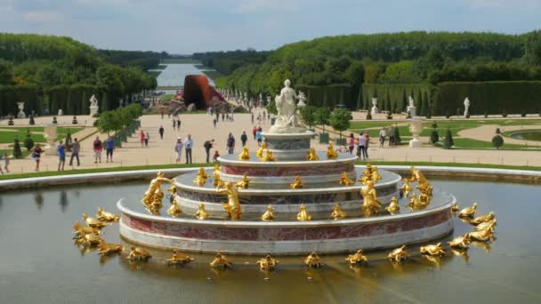 Palác Versailles v Paříži — Stock video