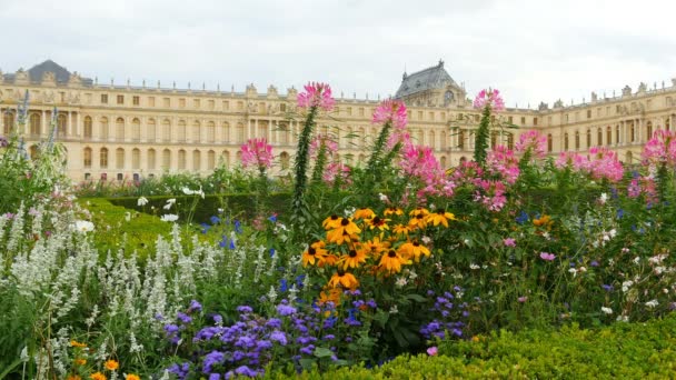 Pałac w Wersalu w Paryżu — Wideo stockowe