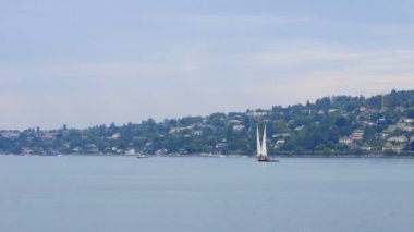 Cenevre Gölü yelken