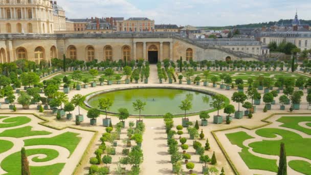 Palácio de Versalhes em Paris — Vídeo de Stock