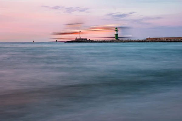 Maulwurf in warnemünde) — Stockfoto