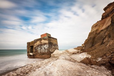 Baltık Denizi kıyısında bunker