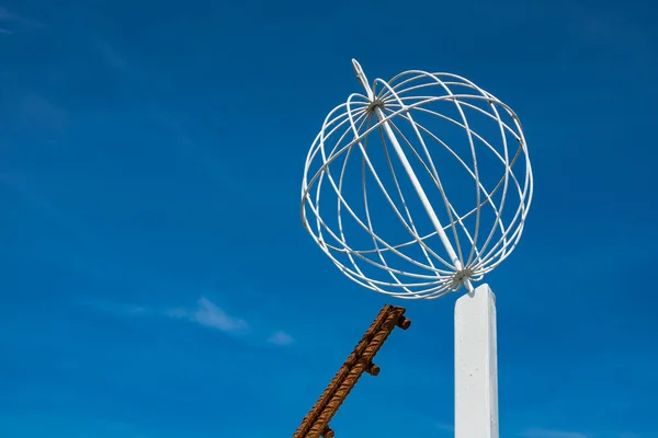 Detalj av en skulptur i Loitz (Tyskland) — Stockfoto