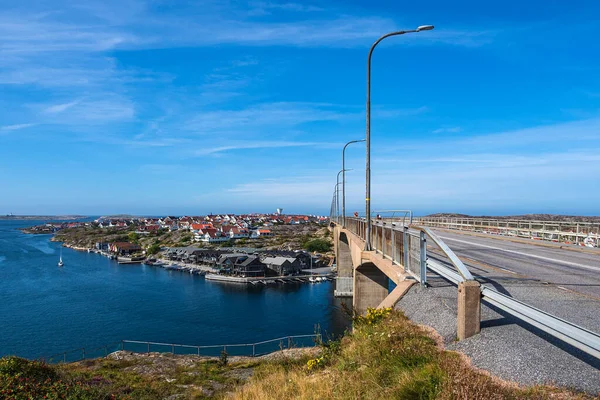 スウェーデンの都市スモーゲンへの眺め — ストック写真
