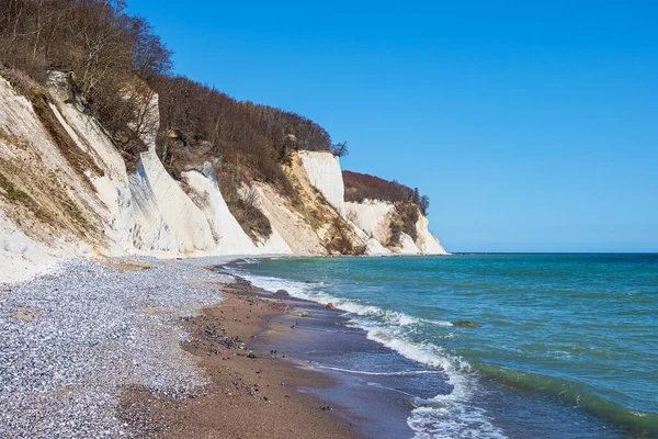 Chalk Cliffs Baltic Sea Coast Island Ruegen Germany — Stock Photo, Image