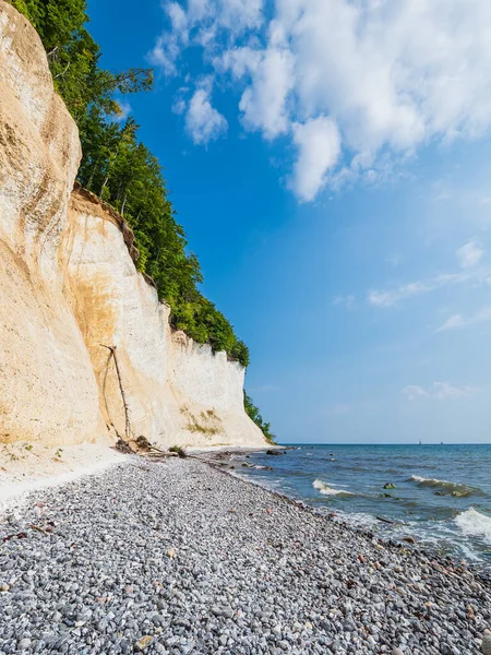 Acantilados Tiza Costa Del Mar Báltico Isla Ruegen Alemania —  Fotos de Stock