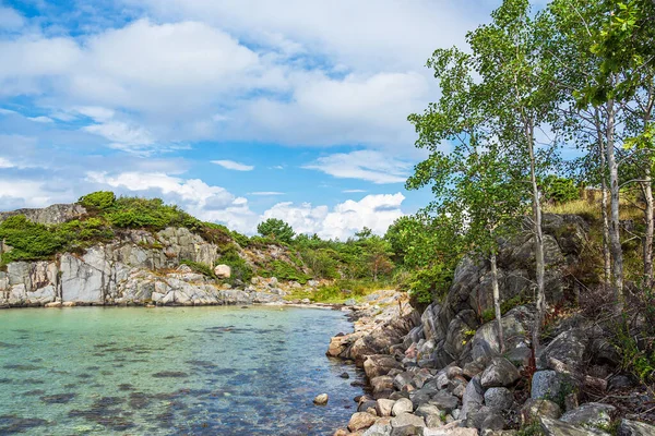 Landscape Peninsula Kalvehageneset Norway — Stock Photo, Image