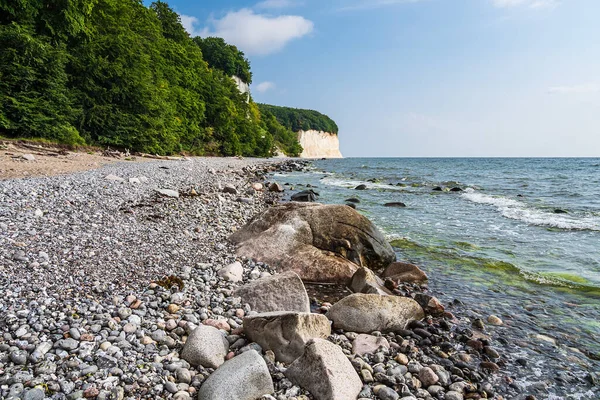 Chalk Cliffs Baltic Sea Coast Island Ruegen Germany — Stock Photo, Image