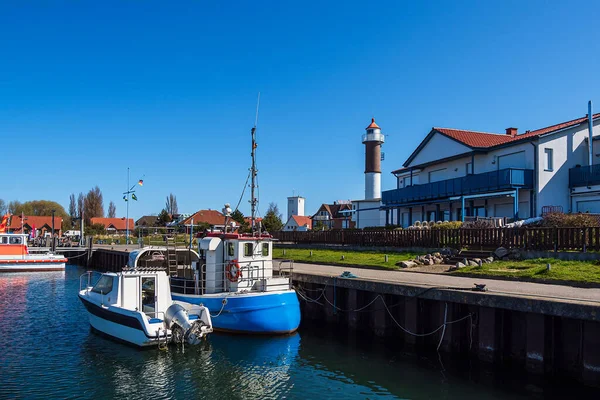 Barcos Pesqueros Puerto Timmendorf Isla Poel Alemania — Foto de Stock